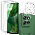 thumbnail image 1 of xixishop 2 Pack Tempered Glass Screen Protector for Motorola Moto G Power 5G 2025 with 2 Pack Camera Lens Protector,Ultra HD, Anti-Fingerprint Case Friendly, 1 of 1