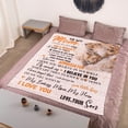 thumbnail image 2 of Best Mom Ever Blankets for Mom from Daughter, Mom Presents, Birthday Gifts for Mom, Mothers Day Blanket for Mom from Daughter, Throw Blanket for Mom 55"x70", 2 of 5