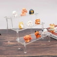 thumbnail image 3 of 3 Tier Acrylic Display Risers Clear Display Stands, 3 of 5