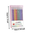 thumbnail image 2 of YiJuHui 2pcs Glitter Gel Pens for Adults, Quick-Dry Sparkle Art Pens, 5ml Large Ink Capacity, No Bleed Gel Pens for Coloring Books, Journaling, and Artistic Drawing, 2 of 5