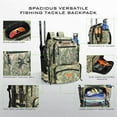thumbnail image 6 of KastKing Bait Boss Fishing Tackle Backpack with Rod Holders 4 Tackle Boxes, 6 of 9