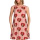 thumbnail image 1 of Balery Basset hound dog with paw Vestidos de verano para mujer con estampado: vestido holgado sin mangas, vestido playero informal y cómodo para días calurosos., 1 of 7