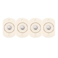 thumbnail image 4 of 4 ruedas giratorias autoadhesivas con rotación de 360 ​​grados para dormitorio Blanco, 4 of 9