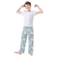thumbnail image 3 of Geese Daisy Pattern Pajama Pants Soft Lightweight Lounge Pants Bottoms Sleep Pants Warm Comfy, 3 of 9