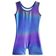 thumbnail image 5 of Girls Purple Gymnastics Leotard Diamond Ballet Dance Clothes, 5 of 5