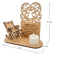 thumbnail image 3 of 2 de adorno de Navidad cielo, mecedora de , decoración de banco Colco Vela de recuerdo, 3 of 7
