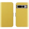 thumbnail image 1 of Wallet Case for Google Pixel 7 Pro,Lychee Texture PU Leather Candy Color Shockproof Protective Magnetic Flip Holder Anti-Scratch Phone Cover with ID Credit Card Slots & Cash Pocket,Yellow, 1 of 12