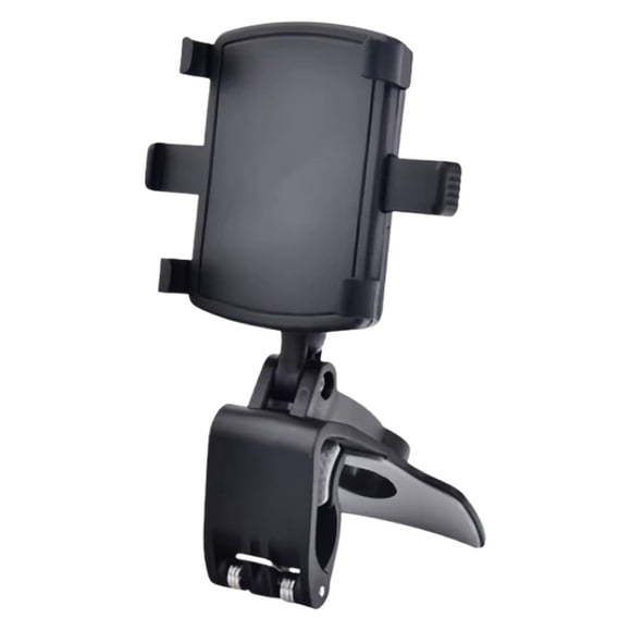 360 Rotating Car Phone Holder, Universal One-Hand Operation Mount for Dashboard Rearview Mirror Sun Visor, Omnidirectional GPS Support for 3-7 Inch Smartphones, Secure Grip