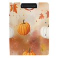 thumbnail image 2 of A4 Double Clip File Folder 18.9x12.6in Clipboards Foldable Binder Holds 80 Sheets Project Folder for Office, Home A Beautiful Autumn Scene, 2 of 9