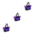 thumbnail image 1 of Transemion Large Capacity Yoga Sport Bag Made With Oxford Cloth For Sturdy And Durable Fashionable Appearance purple 3Set, 1 of 6