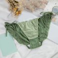 thumbnail image 6 of Panties for Women,Low Waisted Lace Thongs For Women Cute Breathable Stretch Hipster Tangas Underwear,Womens Underwear,Green,L, 6 of 6