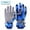 Blue, variant on Kids Waterproof Ski Snowboard Gloves, PRAETER Non-Slip Breathable Thinsulate Lined Winter Cold Weather Gloves for Girl, Boy, Rose Red, L - 9.7" x 3.9"