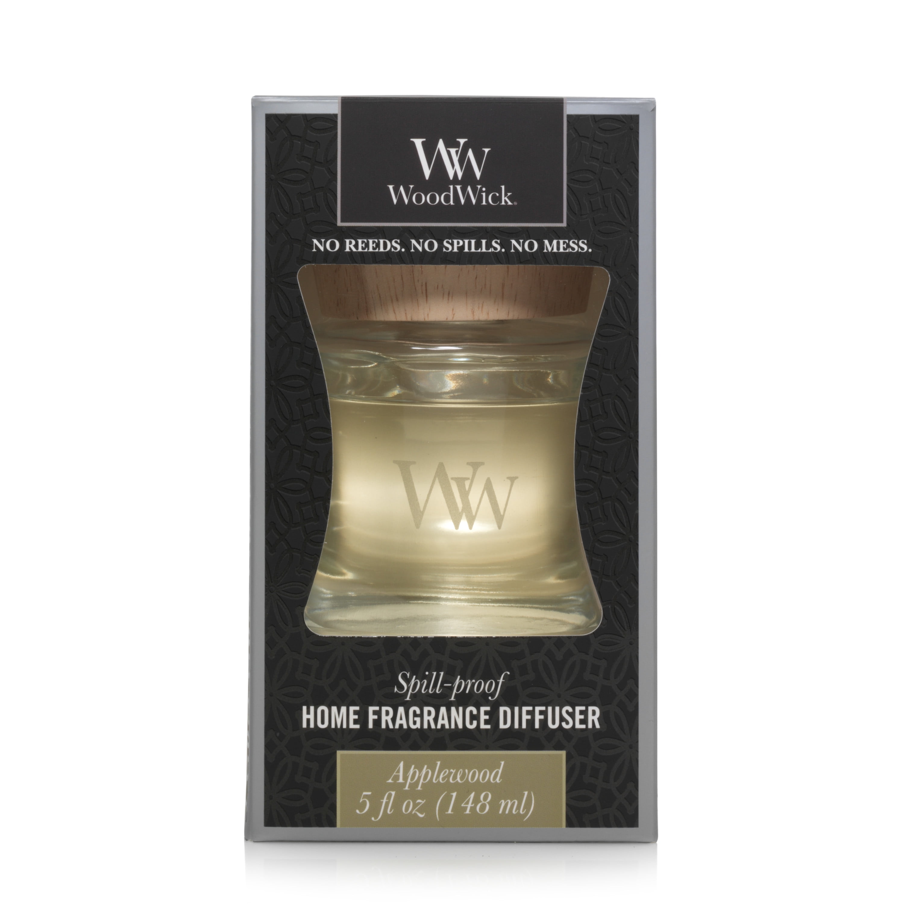 WoodWick SpillProof Fragrance Diffuser, Applewood