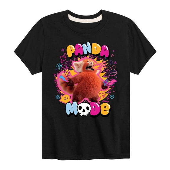 Turning Red - Panda Mode - Youth Short Sleeve Graphic T-Shirt