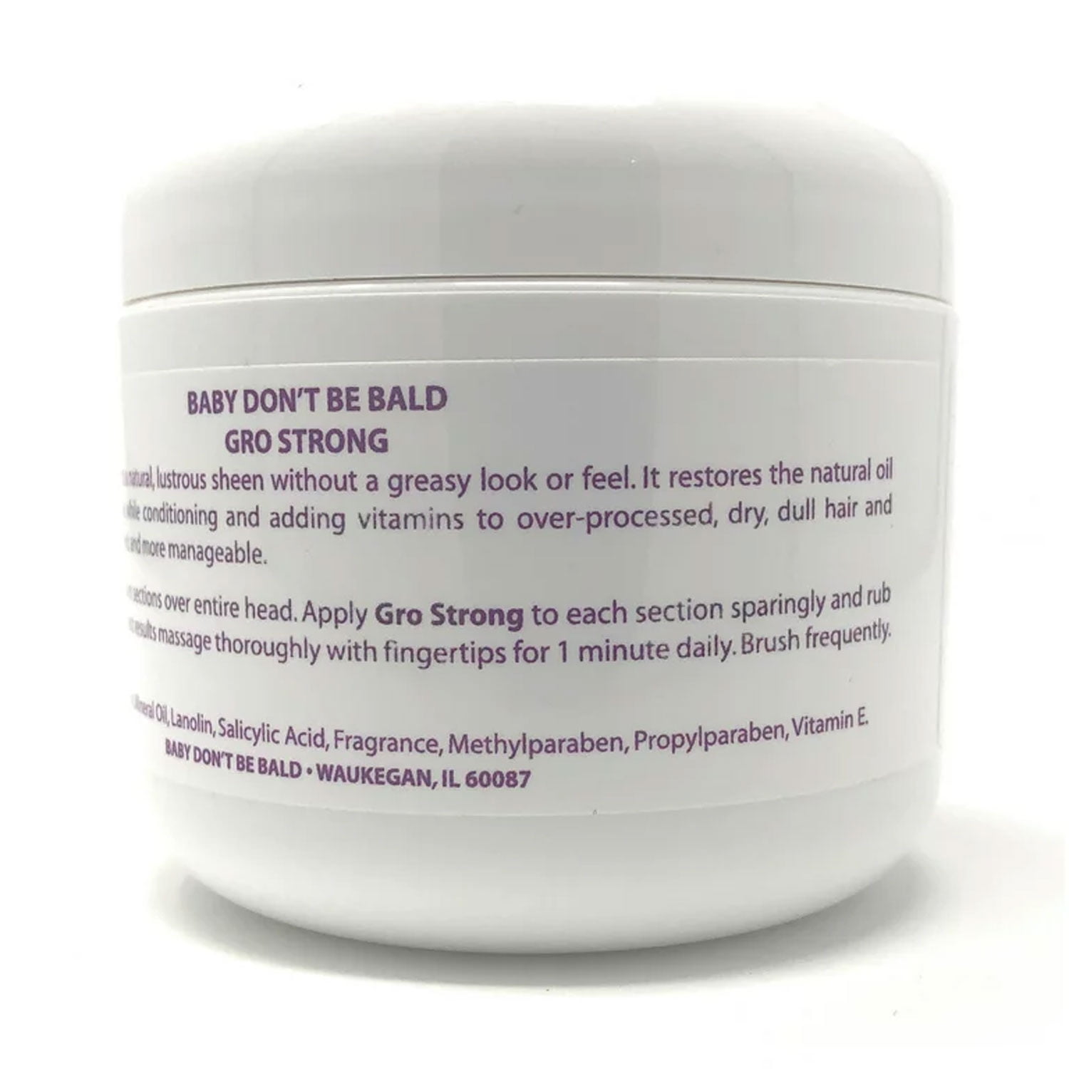 Baby Don't Be Bald Complete Hair & Scalp Treatment For Children Gro Strong, 4 Oz., Pack of 2