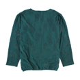 thumbnail image 2 of Alfani Blusa con textura para mujer, verde, extragrande, 2 of 2