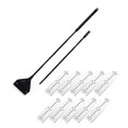 thumbnail image 1 of Aquarium Algae Scraper Fish Tank Cleaner Maintenance Glass Cleaner Scraper With Extension Rod And 1, 1 of 5