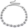 thumbnail image 4 of Women Waist Belt Adjustable Metal Body Chain With Stylish Clasp, Ladies Fashionsable Waistband For Casual And Formal Wear, Dress, Party Wear, Western, 4 of 5