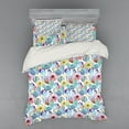 thumbnail image 2 of Ambesonne Cactus Bedding Set 3 Pcs, Desert Sand Wild Flowers, Twin, Multicolor, 2 of 3