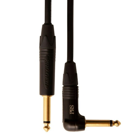 PRS Signature Instrument Cable, Straight to Angle, 25 ft