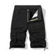 thumbnail image 1 of pstuiky Pantalones cortos para hombre, Pantalones cortos cargo casuales de moda para hombre, con bolsillos y botones, cintura elástica Pantalones cortos de baloncesto, 1 of 3