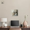thumbnail image 3 of Elegant Flowers and Books Neutral Acrylic Fashion Art Prints by Art Remedy, Ready to Hang, 12 x 12, 3 of 7