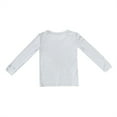thumbnail image 4 of WIBACKER 2-Piece Bamboo Viscose Snug Fit Pajamas for Little Boys, Gray 5-6 Years, 4 of 11