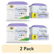 (2 pack) Pure Bliss by Similac Organic with A2 Milk Powder Baby Formula, Easy to Digest, 20.6-oz Tub, Pack of 4