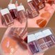 thumbnail image 2 of 3pcs/set Small Cube Lip Oil Transparent Colorless Mirror Water Lip Gloss Moisturizing Hydrating Lip Dew Lip Glaze Makeup Tools zhangyuxiang LED, 2 of 2