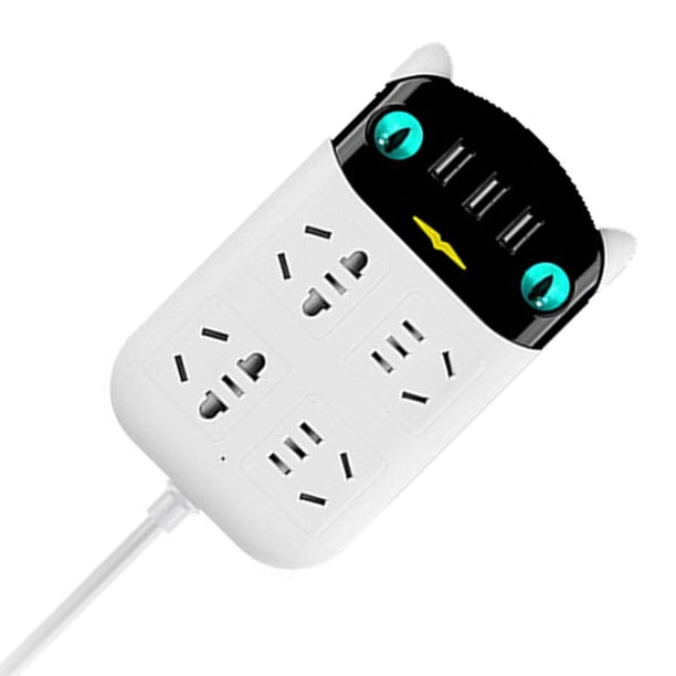 Regleta, toma de corriente USB multifuncional, tira USB, diseño exquisito