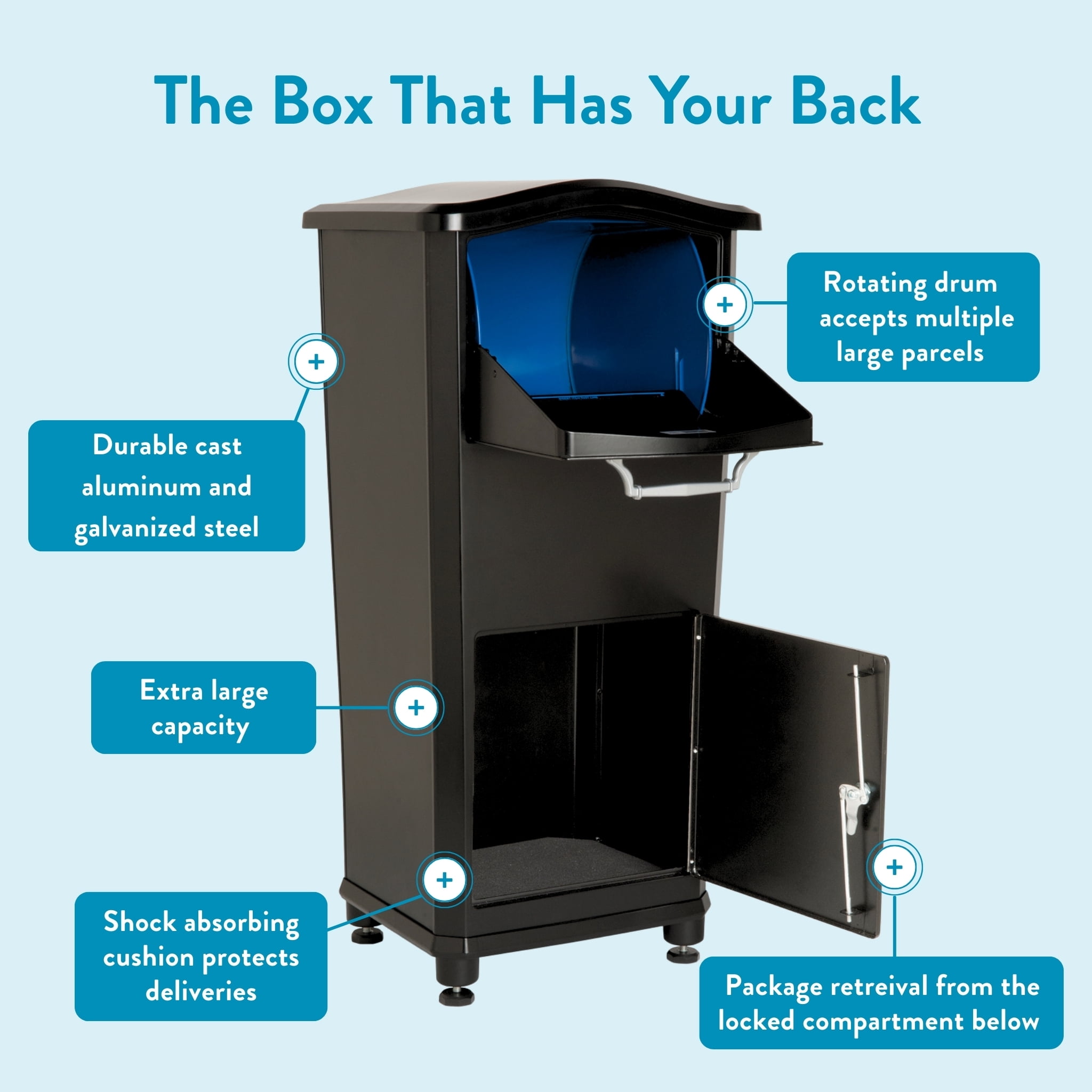 Architectural Mailboxes Elephantrunk® Package Delivery Box for