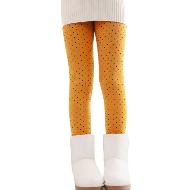 Girls yellow leggings hotsell