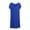 Blue #3, variant on Summer Dresses , Women with Breast Pad Long Nightdress Vest Nightdress Thin One-Piece Vest Large Size Can Be Worn Outside Long Pajamas Leisure Pink XXL