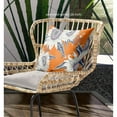 thumbnail image 4 of Amrita Sen Broadcloth Zippered Pillow With Red White Finish PL320BrCDSZP20x20, 4 of 5