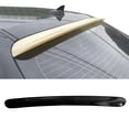 thumbnail image 2 of Ikon Motorsports Roof Spoiler Compatible with 2008-2023 Dodge Challenger Carbon Fiber Print ABS Plastic Rear Window Wing Guard Deflector, 2 of 5
