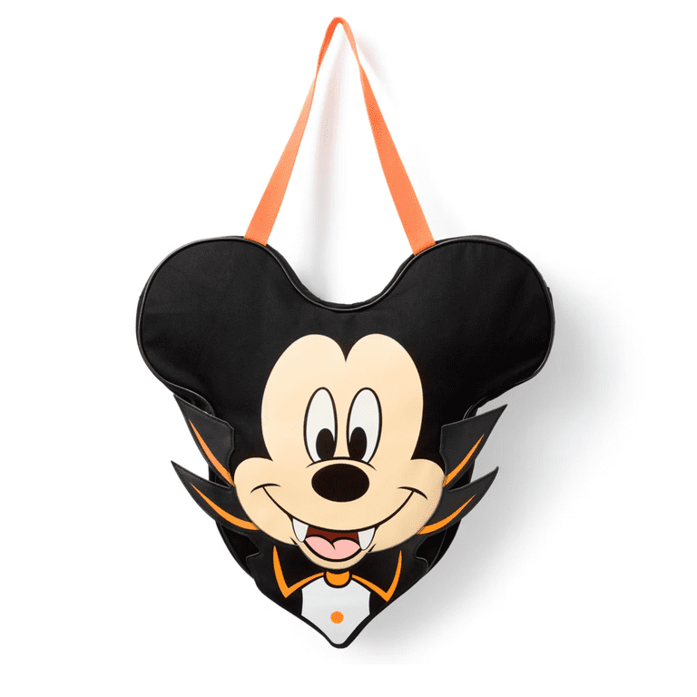 micia luxuryバック紙 ハロウィン 秋 (300×200cm) Disney Parks Happy Halloween Mickey Vampire Big Face Canvas Tote