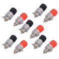 thumbnail image 1 of Wiring Binding Post, Improve Work Efficiency 5 Set Oxidation  Silver Alloy Contact Long Mechanical Life Binding Post Connector  for Power, 1 of 8