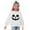 White, variant on Odeerbi Toddler Girls Crewneck Sweatshirts Halloween Pullover Sweatshirts Children's Fall Winter Sweatshirt Heart Print Long Sleeve Sweater Top Red