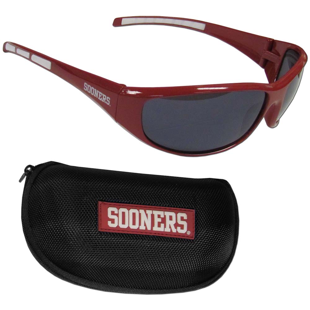 Oklahoma Wrap Sunglass and Case Set (F)