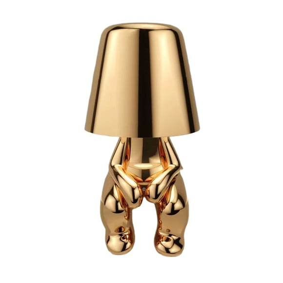 AliExpress Étagères Limitées [Nouveau [Doré]Mur-When] statuette Créative Décoration de Chevet Salon Lampe de table(Mr-WHEN)(Mr-WHEN)