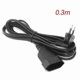 thumbnail image 3 of 2024 Europea 90 Degree Male Plug to Female Socket Power Extension Cable for PC Computer PDU(0.) Banmo, 3 of 5