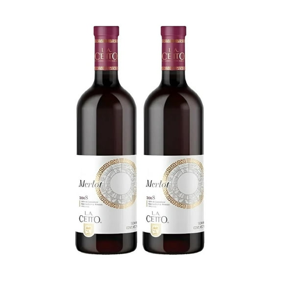 Duo Pack Vino Tinto L.A. Cetto Merlot 750 Ml LA Cetto Vino Tinto