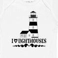 thumbnail image 4 of Inktastic I Love Lighthouses Girls Baby Bodysuit, 4 of 5