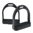 thumbnail image 1 of Silla De Caballo Estribos Ingleses Equitación Estribos De Doble Articulación Adultos Sunnimix Estribo de seguridad para montar a caballo, 1 of 8