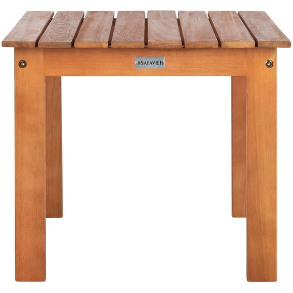 SAFAVIEH Outdoor Collection Randor Side Table Natural