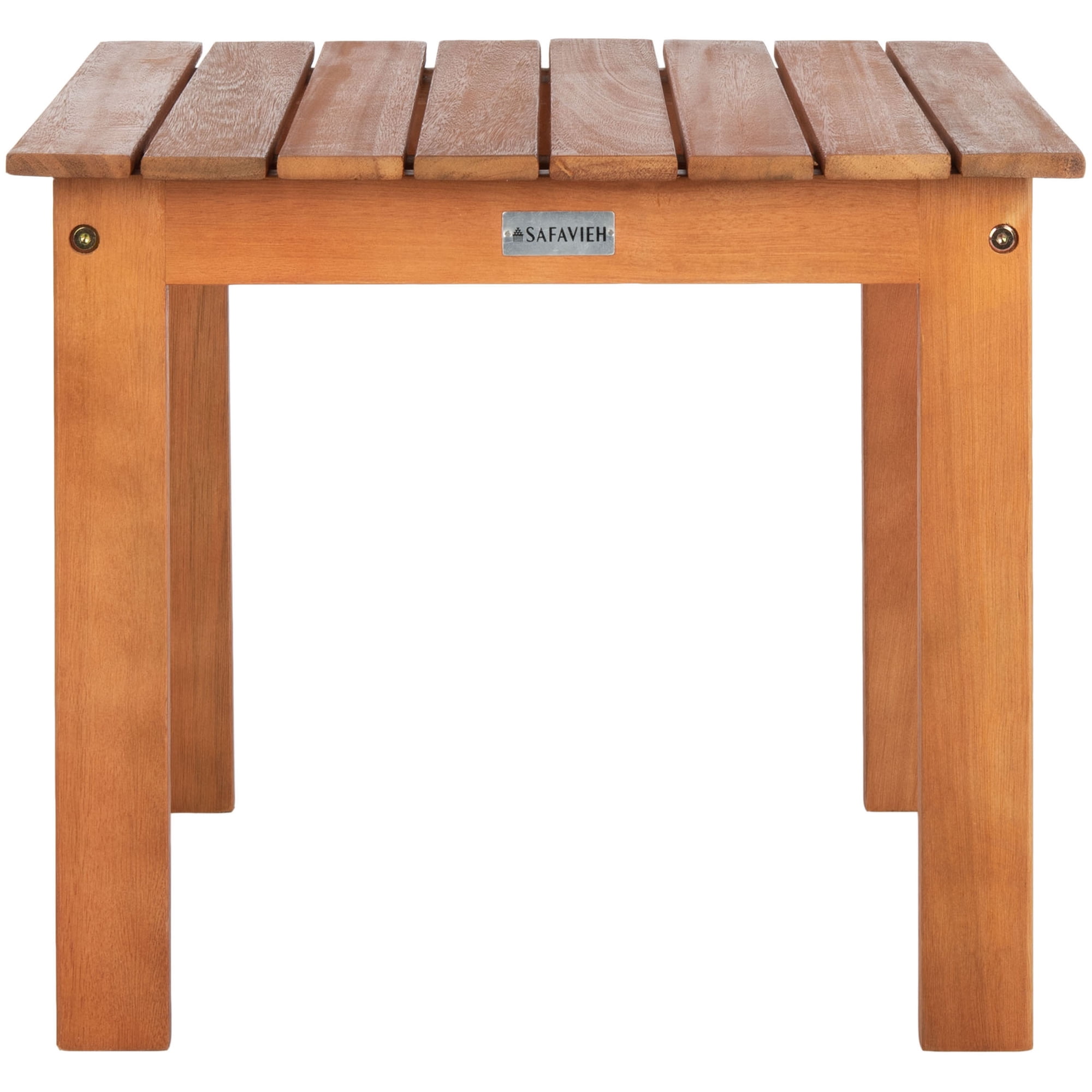 SAFAVIEH Outdoor Collection Randor Side Table Natural