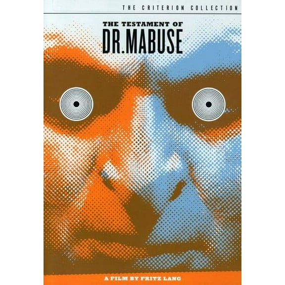 The Testament of Dr. Mabuse (Criterion Collection) (DVD), Criterion Collection, Drama
