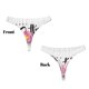 thumbnail image 3 of Balery Happy Mother's Day (3) Tangas de Algodón para Mujer con Estampado – Ropa Interior Sexy, Transpirable, G-string-Small, 3 of 6