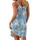 thumbnail image 3 of Vestido plisado de tirantes para mujer, vestido informal de verano de talla grande para mujer, vestido de túnica con cuello redondo, innovación moderna, 3 of 3