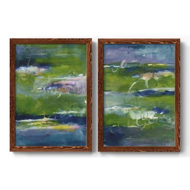 Bales of Color I - Premium Framed Canvas 2 Piece Set - Ready to Hang